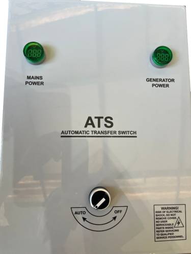 Automatický systém zapnutí/vypnutí při výpadku sítě - ATS (ATS-W-50A-1)