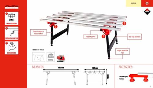 Pracovní stůl - SLAB TABLE (Ref.18935)