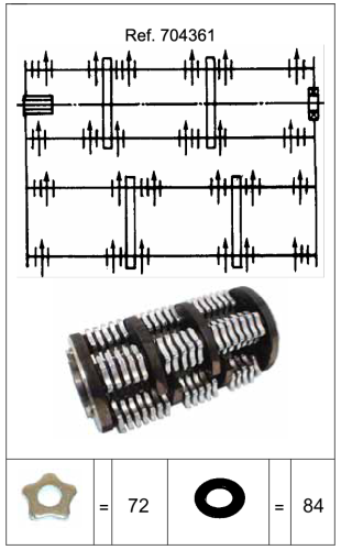 Rozeta standard (713141)