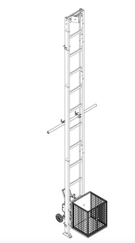 ESCALERA 150 kg - 20m